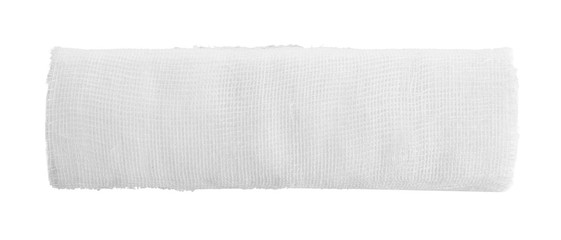 medical bandage roll isolated