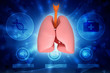 © jijomathai - Healthy Human Lungs 3d illustration