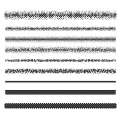 Poster - Design elements - text divider line set