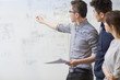 © Blue Jean Images - Young business people having a meeting in board room