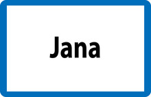 Beliebter Weiblicher Vorname Jana Auf österreichischer Ortstafel
