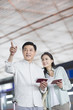 © Blue Jean Images - Mature couple at airport