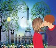 zakochani w Paryżu,