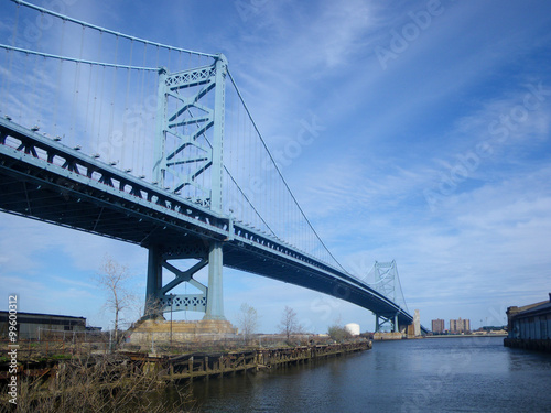 Photo  The Benjamin Franklin Bridge, Philadelphia, USA