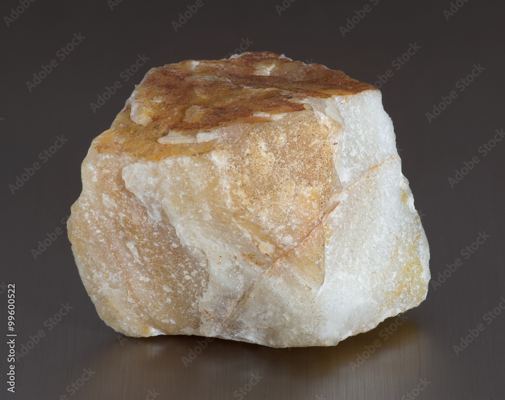 Mineral stone - agate. Agate is a cryptocrystalline variety of silica,  chiefly chalcedony, characterized by its fineness of grain and brightness  of color. Stock Photo | Adobe Stock