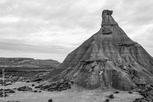 Fotomural Black and white Cabezo de Casteldetierra