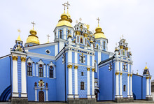 Kiev, Ukraine. Saint Michael's Golden-Domed Monastery