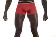 © Curto - muscular man wearing only red underwea