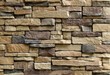Horizontal Texture of The Asymmetrical Stones Wall