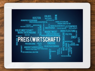 Canvas Print - Preis (Wirtschaft)