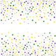Mardi Gras background with stars. Vector illustration.