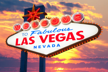 Wall Mural - Welcome to Las Vegas Sign