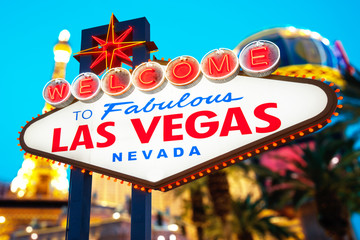 Wall Mural - Welcome to Las Vegas Sign