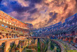 Rome Colosseum Interior Digital Painting