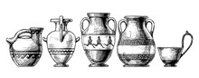 Pottery Of Ancient Greece.
