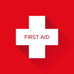 First Aid cross vector