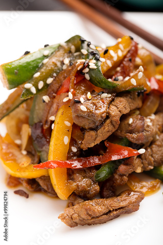 Traditional chinese salad Canvas Print