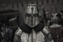 Medieval Knight Before The Battle