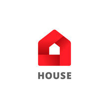 Real Estate House Logo Icon Design Template Elements
