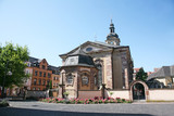 Fototapeta Konie - Basilika St. Johann Saarbrücken