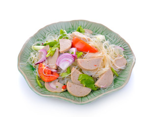 Poster - Spicy vermicelli salad