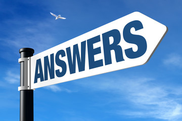 Wall Mural - answers