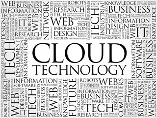 Poster - Cloud Technology word cloud concept