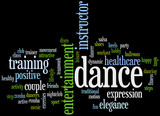 Dance, word cloud concept 6