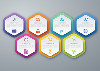 Wall Mural - Infographic design template