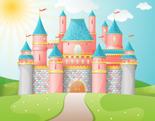 FairyTale Castle Illustration.