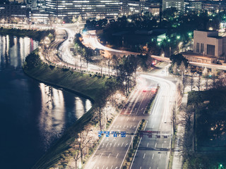 Poster - Tokyo skyline