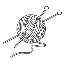 Knitting Yarn Illustration Free Stock Photo - Public Domain Pictures