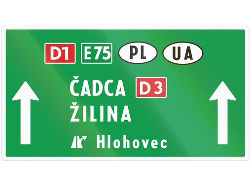 Road sign used in Slovakia - Road sign used in Slovakia - signal at level crossings