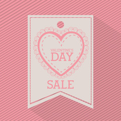 Wall Mural - valentines day sale design 