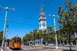 Tram at the Embarcadero, San Francisco