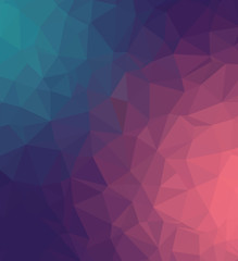 abstract background consisting of triangles