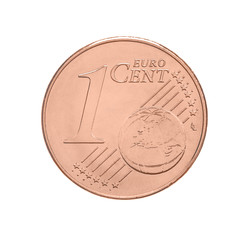 one euro cents coin