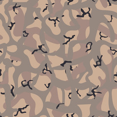 Wall Mural - Military Camouflage Textile Pattern