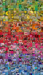 © NLshop - RAINBOW patchwork photomontage background