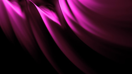 Poster - abstract twisted surface background, 3d rendered wavy background
