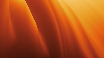 Poster - abstract twisted surface background, 3d rendered wavy background
