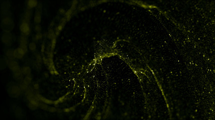 Fototapete - abstract bright particle background with depth of field
