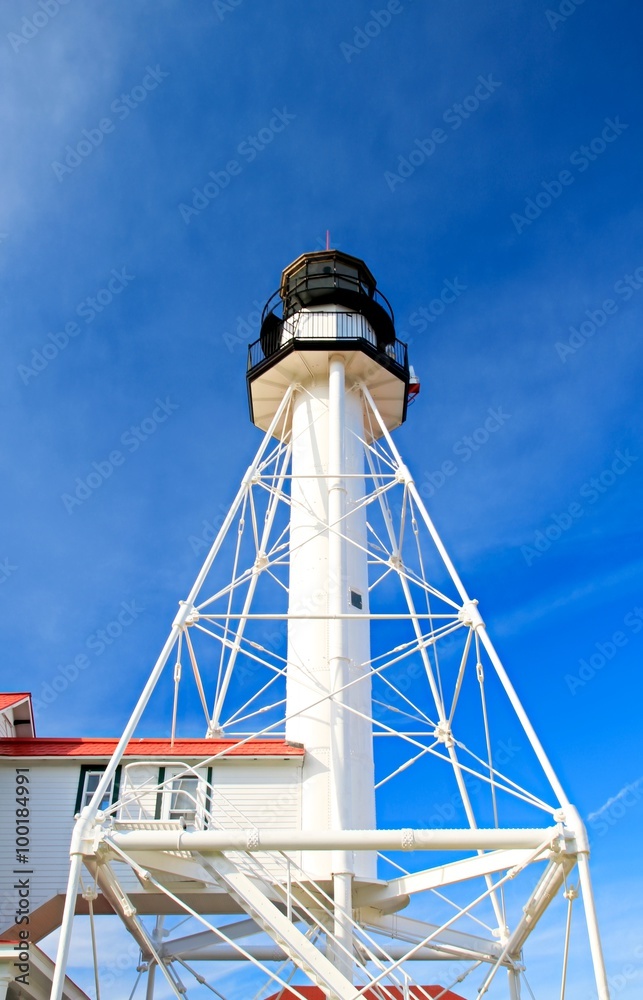 Whitefish Point Lighthouse. The Whitefish Point Lighthouse is located ...
