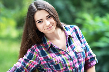 woman outdoor portrait