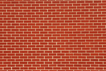 Wall Mural - red brick wall background