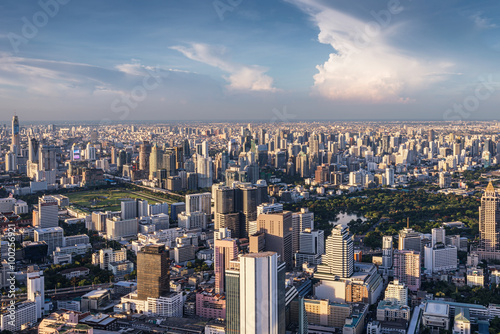 Landscape Of River In Bangkok City In Night Time With Bird View Buy This Stock Photo And Explore Similar Images At Adobe Stock Adobe Stock