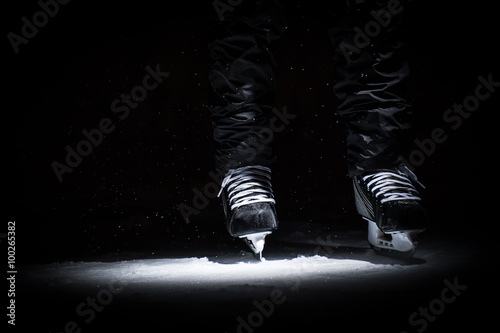 Plakat Hokej na lodzie