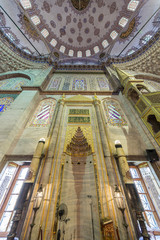 Sticker - Mihrab of Sultanahmet (Blue) Mosque in Fatih, Istanbul, Turkey