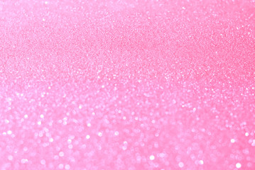 Wall Mural - pink glitter bokeh texture christmas abstract background