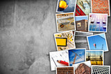 Fototapeta  - Construction industry themed photo collage